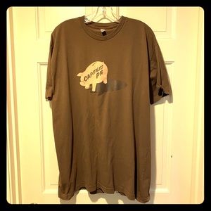 🏦 Capitalist Pig graphic tee, XXL